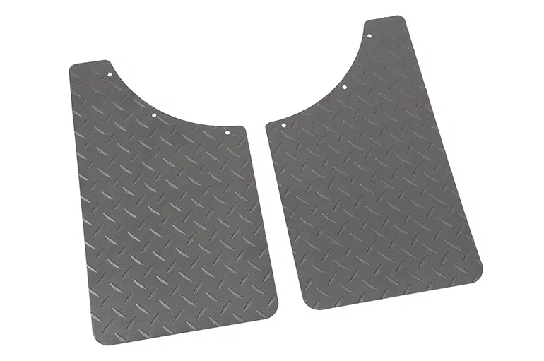 DZ1808TB – DEE ZEE Mud Flap, Multi-Fit (See Document for Guidance) 11 Inch X 19 Inch Set of 2 Rectangle With Radius N...